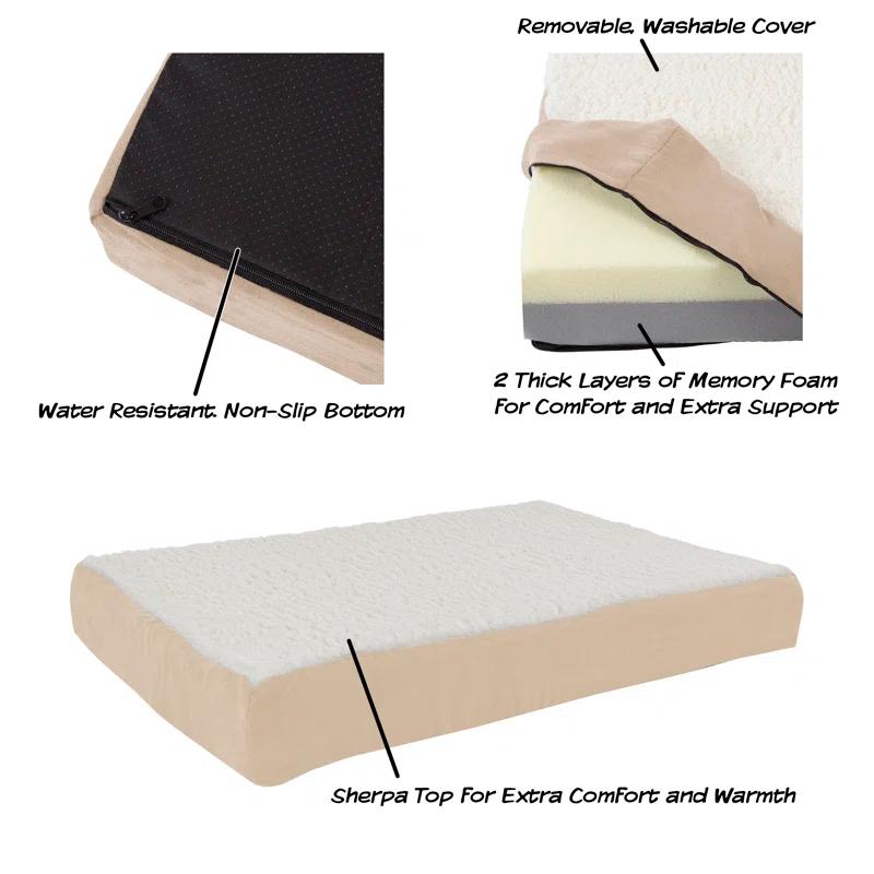 Memory Foam Pet Bed