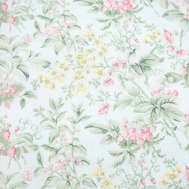 Laura Ashley Laura Ashley Bramble Floral Cotton Reversible Comforter Set