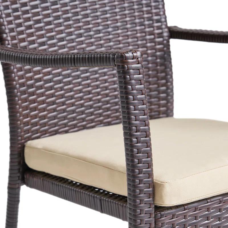 Wrought Studio™ Ault 3 Piece Conversation Set with Cushions