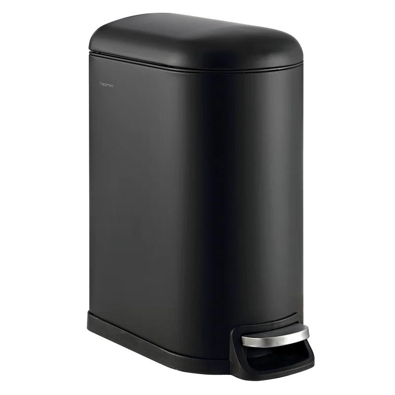 happimess Roland Steel Step On Trash Can