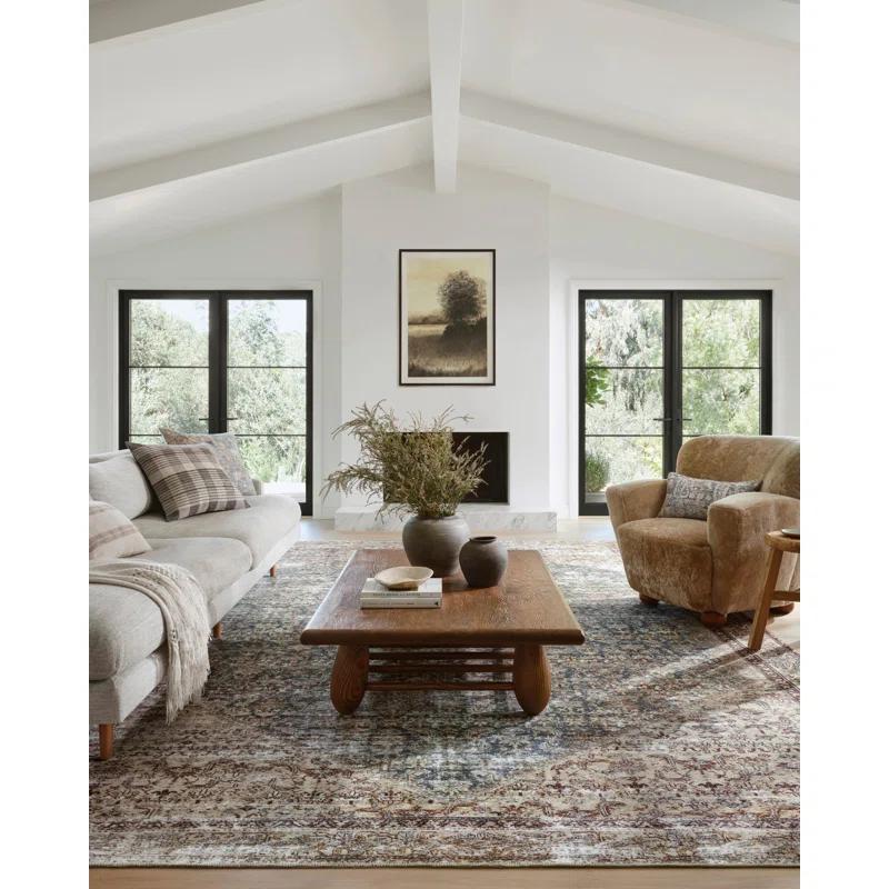 Amber Lewis x Loloi Georgie Teal / Antique Area Rug