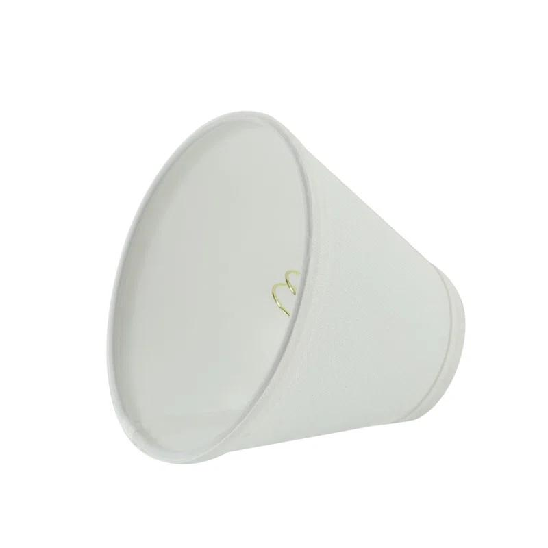 Aspen Creative Corporation 5'' H Linen Empire Lamp Shade (Set of 2)