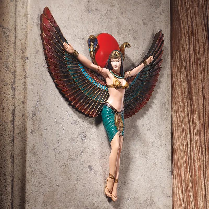 Design Toscano Egyptian Goddess Isis Wall Sculpture