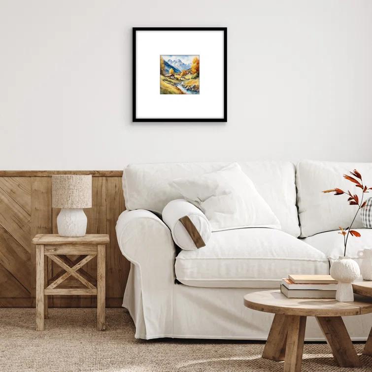 Americanflat Picture Frame with Oversized Mat - Gallery-Style Frames for Photos or Artwork - Multiple Sizes