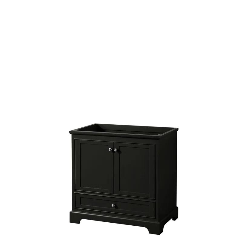 Wyndham Collection Deborah 35" Single Bathroom Vanity Base Only