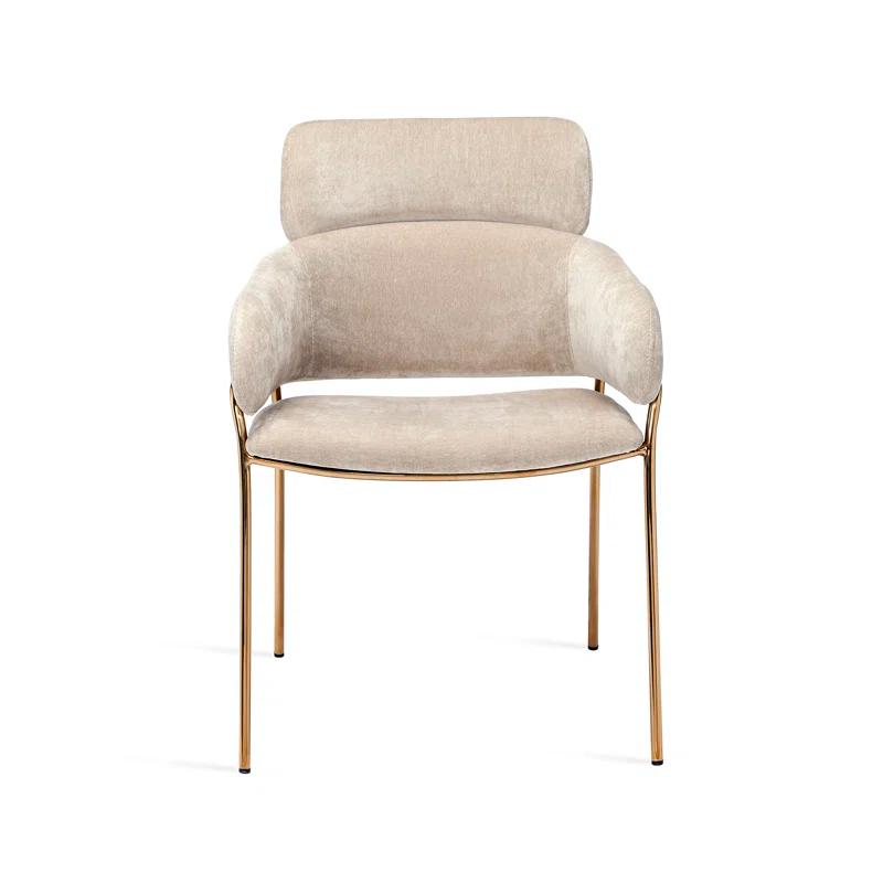 Interlude Marino Upholstered Armchair