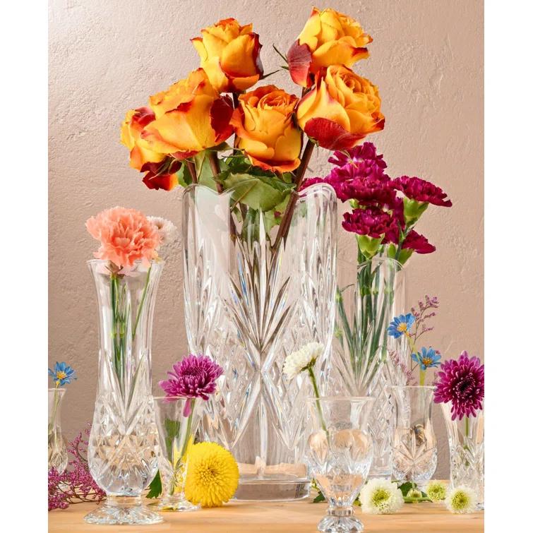 Godinger Silver Art Co Dublin Crystal Tall Table Vase