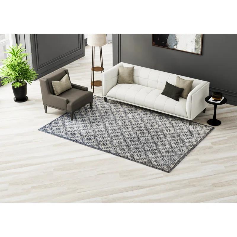Bashian Rugs Valencia Hand Tufted Wool Geometric Indoor Rug