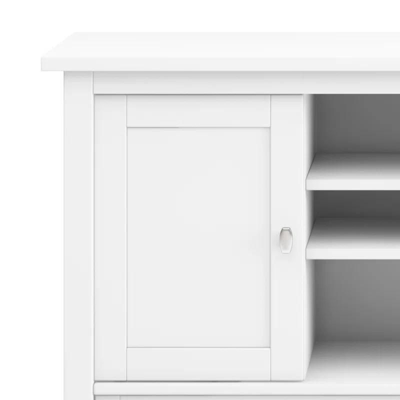 Simpli Home Warm Shaker SOLID WOOD TV Media Stand iFor TVs up to 50 inches