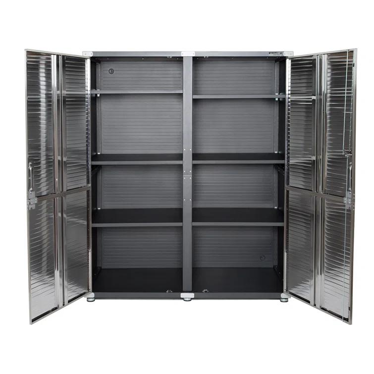 UltraHD® Seville Classics UltraHD Extra-Wide Storage Cabinet, 60" W x 24" D x 72" H