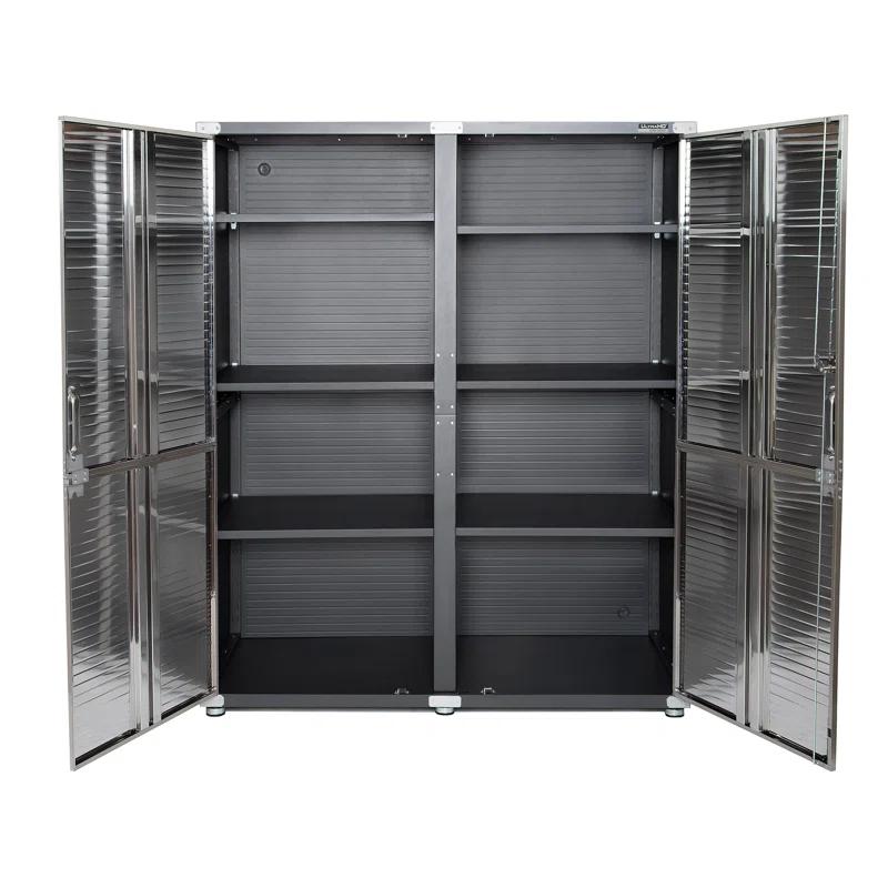 UltraHD® Seville Classics UltraHD Extra-Wide Storage Cabinet, 60" W x 24" D x 72" H