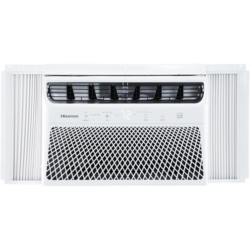 HiSense 8,000 BTU Smart Window Air Conditioner with Wi-fi and Remote Control for Rooms up to 350 sq. ft.