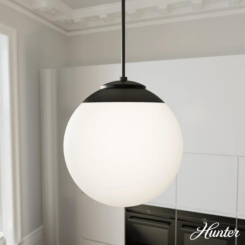 Hunter Fan Hepburn 1 - Light Sphere Globe Pendant