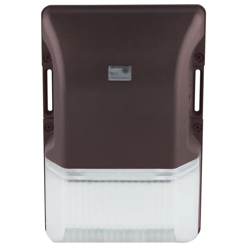 Nuvo 1 - Head LED Hardwired Dusk to Dawn Outdoor Security Wall Pack