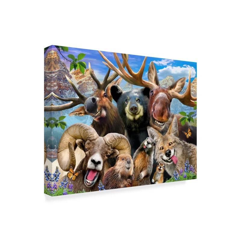 Trademark Fine Art " Happy Forest " by Howard Robinson