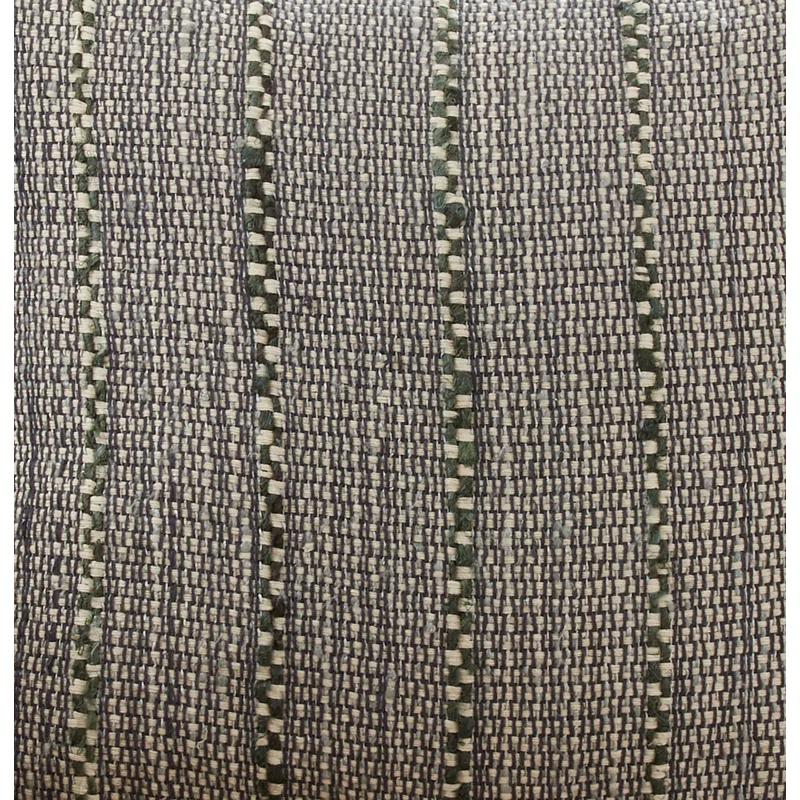 Saro Octavia Collection Striped Cotton Pillow Cover