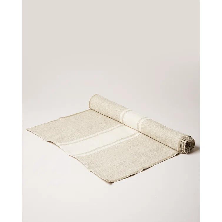 Farmhouse Pottery Handloom Stripe Runner - 20" x 84"