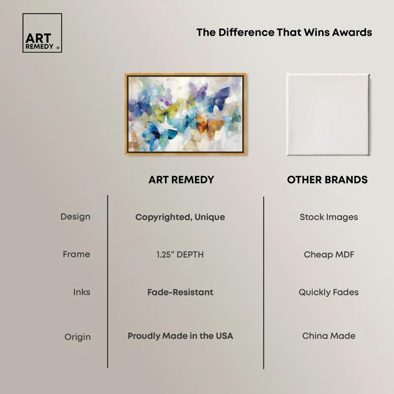 Art Remedy Fluttering Butterflies