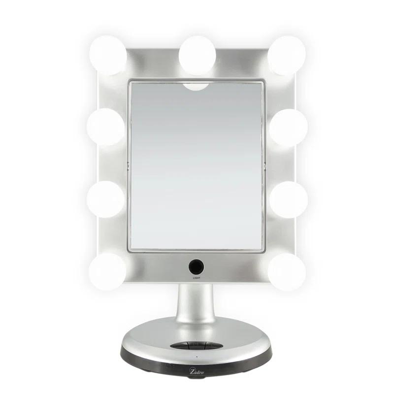 Latitude Run® MELROSE LED Variable Light Bluetooth Vanity Mirror, 5X/1X