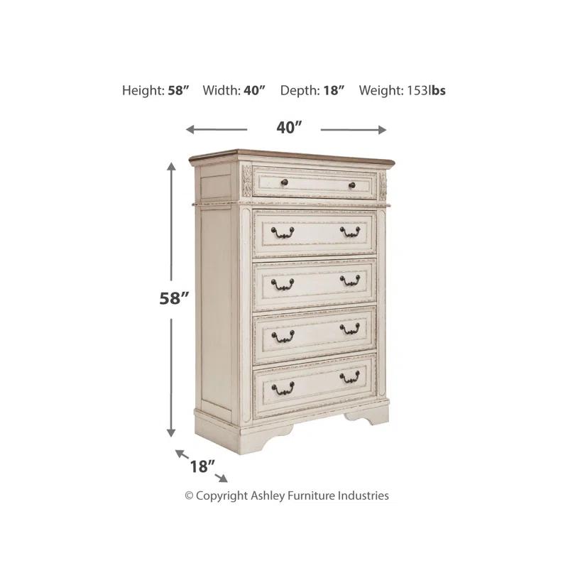 Kelly Clarkson Home Hayley 40.13'' W 5 - Drawer Dresser
