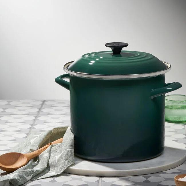 Le Creuset ® Sea Salt 8-Qt. Enameled Stockpot