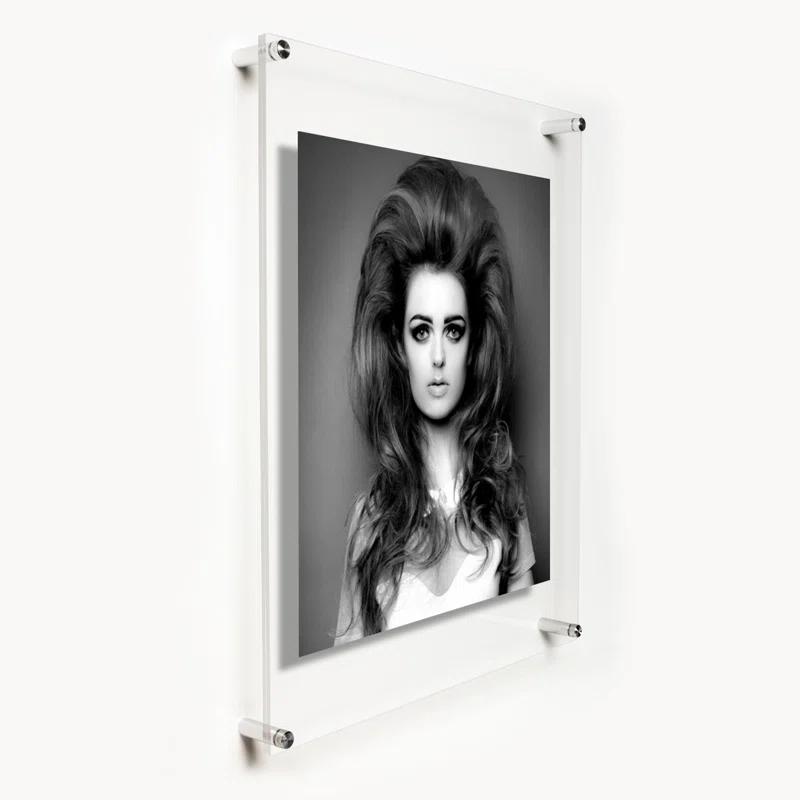 Double Panel Floating Acrylic Picture Frame