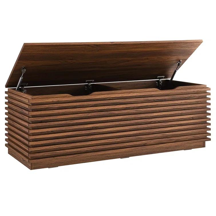 Modway Modway Render 47" Wood Grain Storage Bench