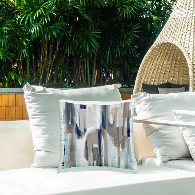 Stupell Industries Abstract Indoor/Outdoor Throw Pillow