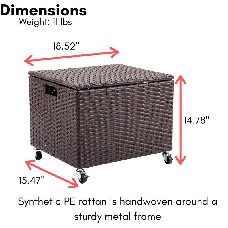 BirdRock Home Wicker Basket