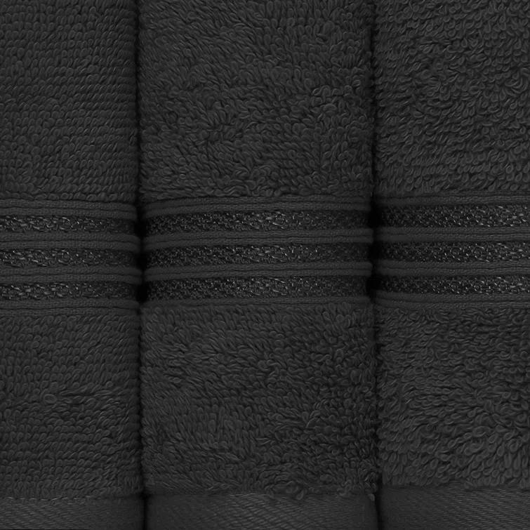 Oleg 600 GSM 6 Piece Egyptian-Quality Cotton Towel Set