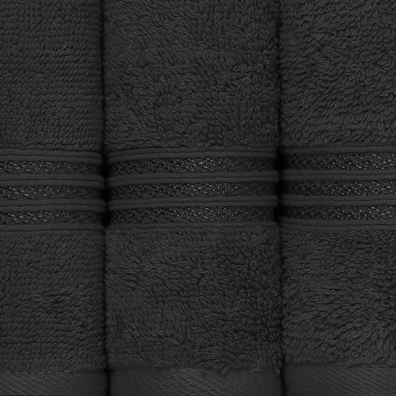 Oleg 600 GSM 6 Piece Egyptian-Quality Cotton Towel Set