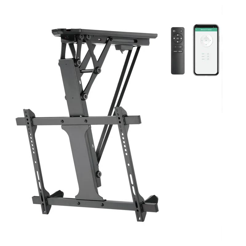 Mount-it Mount-It Black Motorized Ceiling Mount for Screens Holds up to 77 Lb. lbs