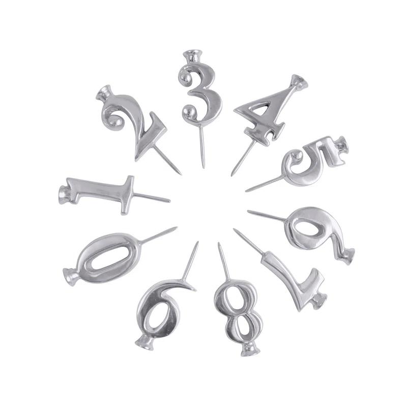 Mariposa Let's Celebrate 3'' H Metal Tabletop Candlestick