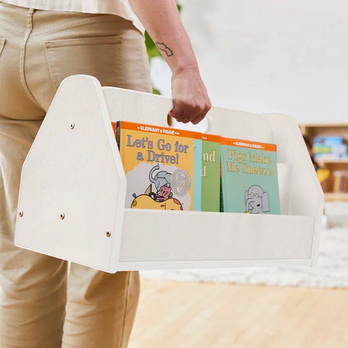 ECR4Kids ECR4Kids Double-Sided Book Caddy with Countdown Timer