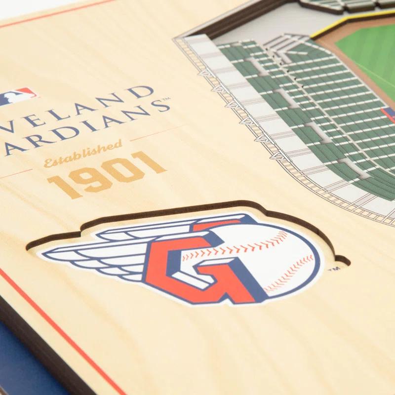 YouTheFan MLB 5-Layer StadiumViews 3D Wall Art