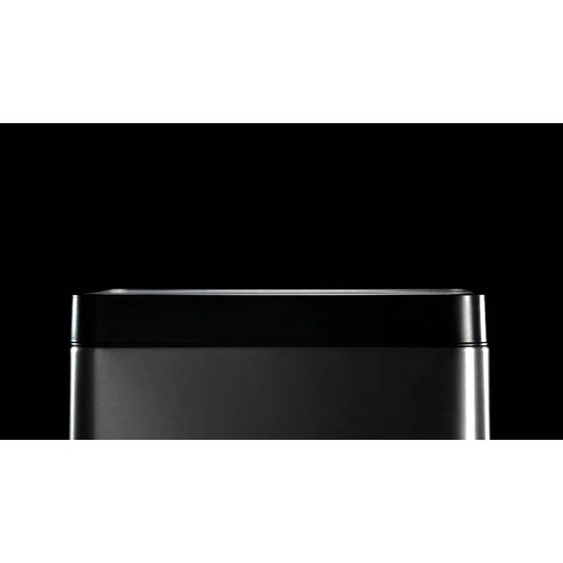 Reset 11 Gallon Dual Compartment Kitchen Trash Can, Stainless Steel Step Trash Can