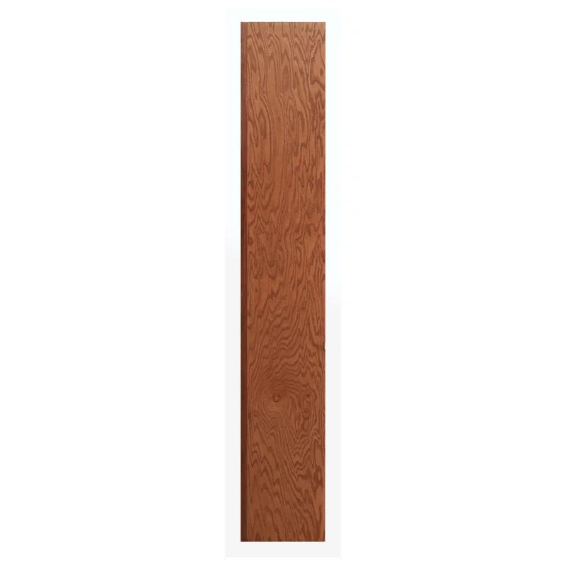Winston Porter Herard 5 Shelf Wood Bookcase, 72 inch Tall