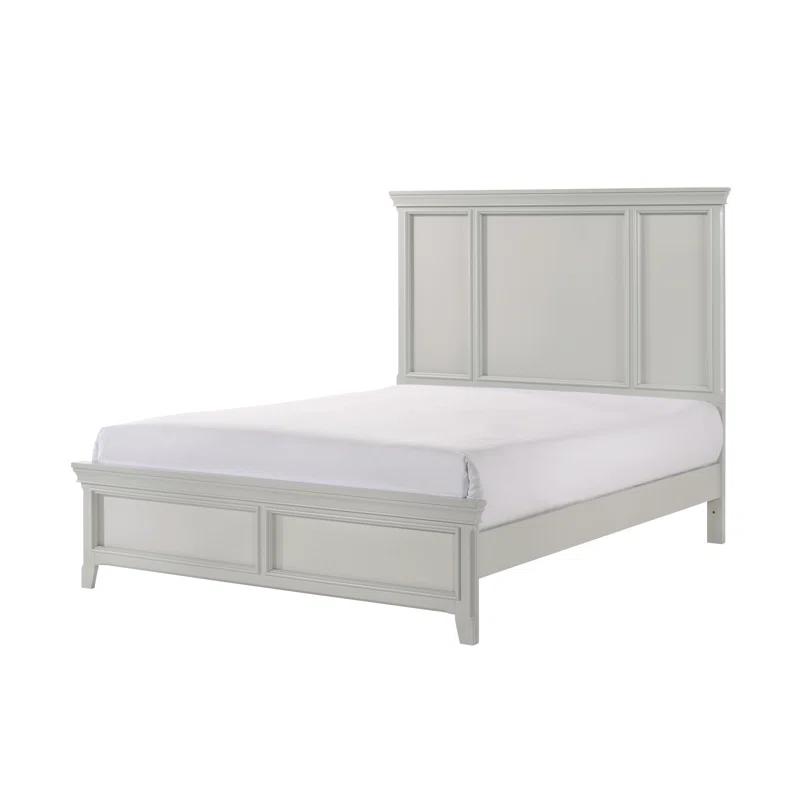 Alcott Hill® Draeger Solid Wood Panel Bed
