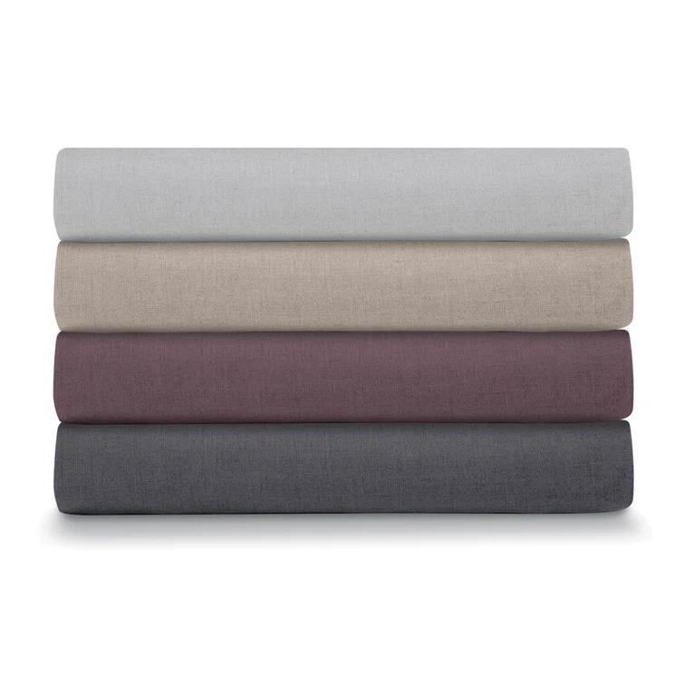 Ella Jayne Home French Linen Cotton 3-Piece Duvet Cover Set
