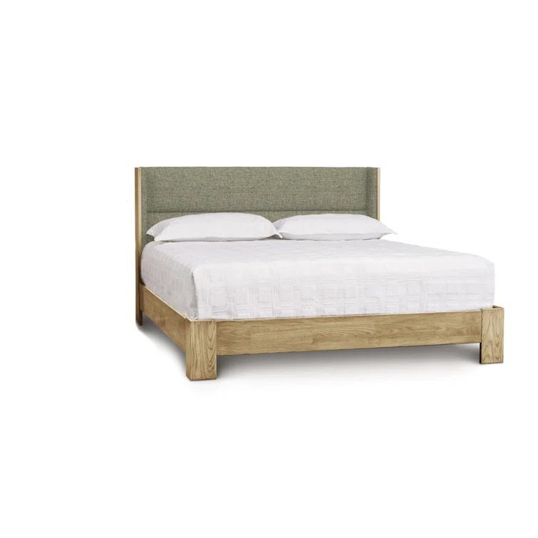 Sloane Upholstered Wingback Bed