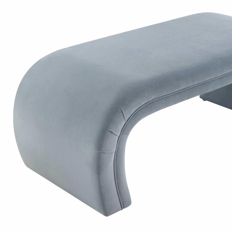 TOV Furniture Kenya Polyester Upholstered Bench