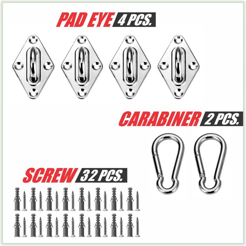 ColourTree Sun Shade Sail Rectangle & Square Hardware Kit (Hardware Kits Only) & Reviews | Wayfair