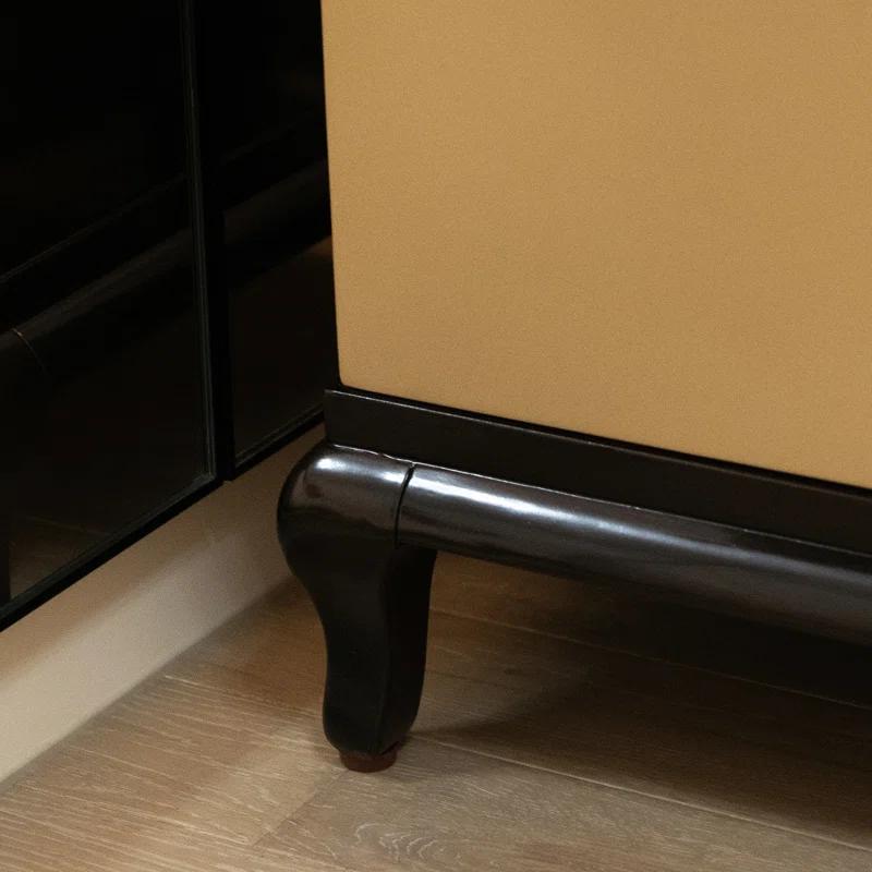 Jennifer Taylor Home Verona 23" Wide Contemporary Glam Storage Side Table