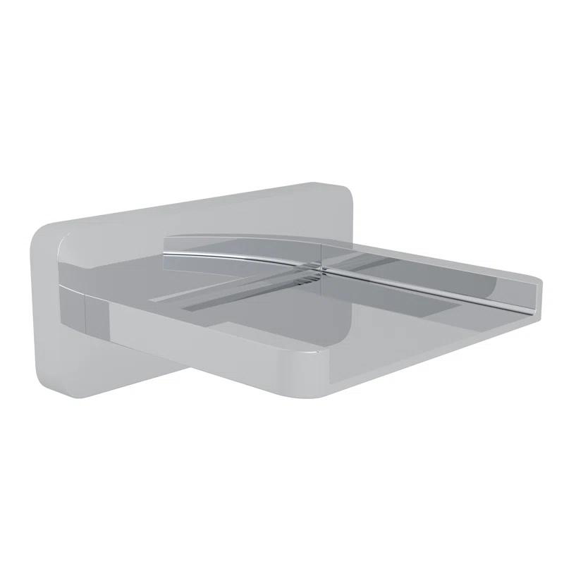 Quartile Wall Mount Tub Spout with Trough