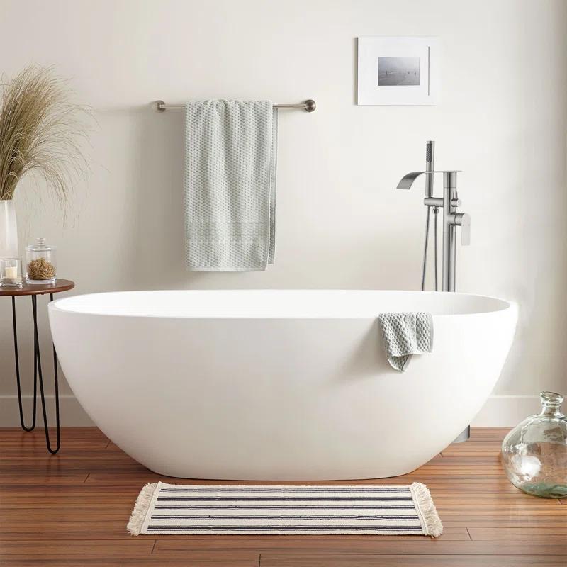 KPAIDA Floor Tub Filler with Diverter BTF54FS014NS