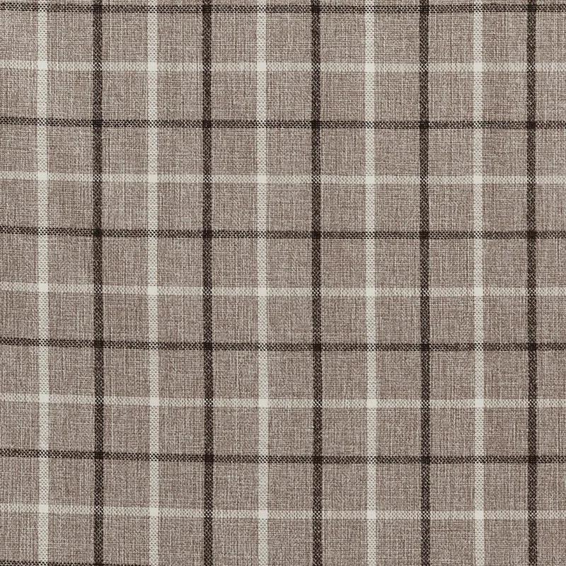 Anaheim Woven Plaid Room Darkening Thermal Fleece Lined Single Curtain Panel