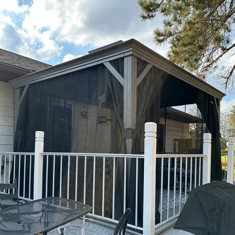 Purple Leaf Purple Leaf Aluminum Patio Gazebo