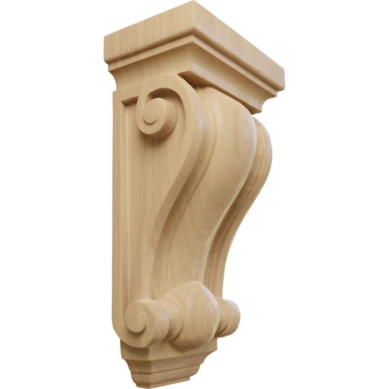 Ekena Millwork Cole Pilaster Wood Corbel