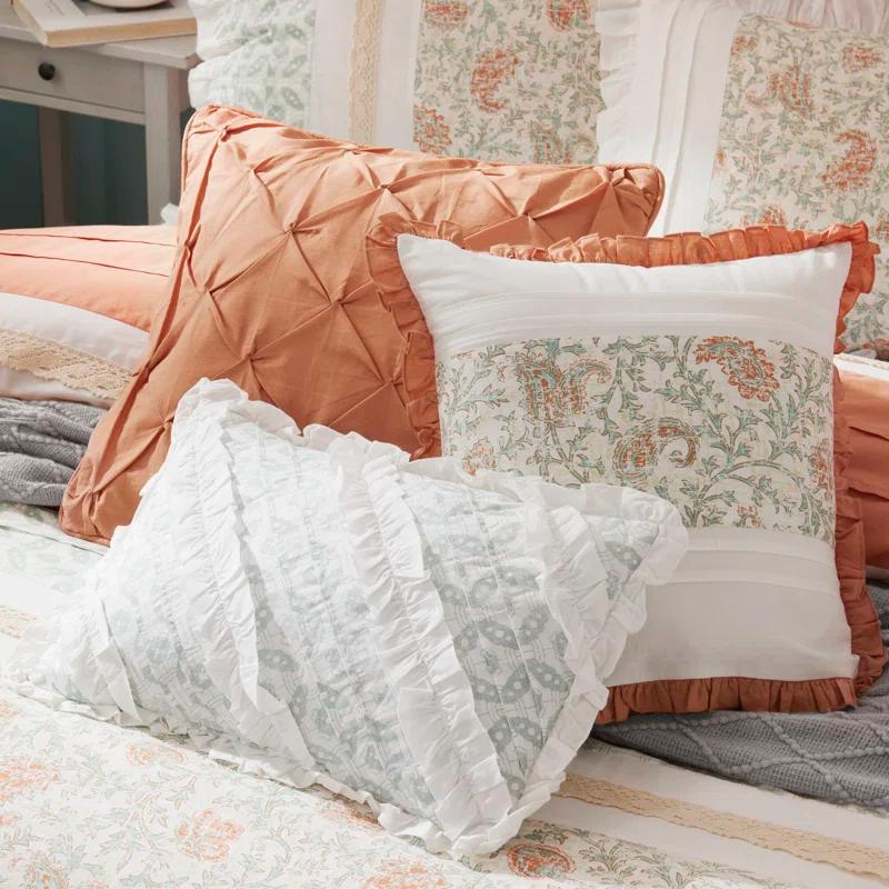Dawn 9 Piece Cotton Percale Comforter Set