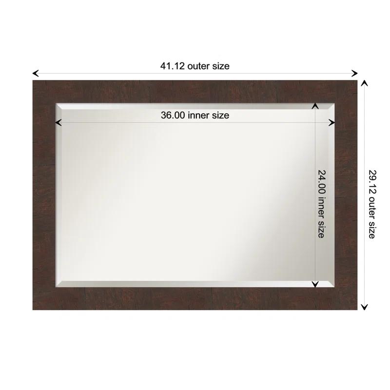 Ebern Designs Victorine Flat Wall Mirror